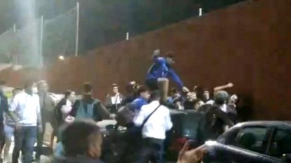 Pelea entre jugadores y familiares tras un partido de fútbol base en Tenerife