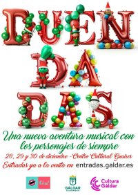 G&aacute;ldar: El Centro Cultural Guaires acoge cinco funciones de 'Duendadas 10: El secreto del carb&oacute;n'