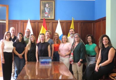 Profesoras de Finlandia y Portugal visitan el municipio dentro del proyecto Erasmus+ de la Escuela Oficial de Idiomas de Santa María de Guía