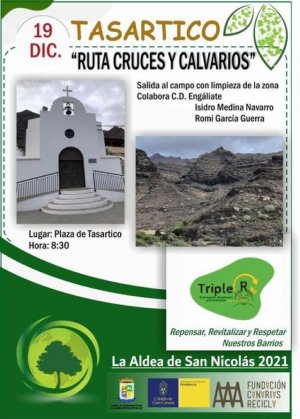 La Aldea: ’Ruta Cruces y Calvarios’ en Tasartico