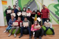 Valleseco ha entregado los diplomas del primer curso programaci&oacute;n de videojuegos