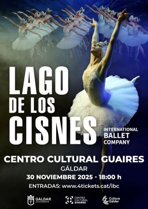 Gáldar: El Centro Cultural Guaires acogerá el 30 de noviembre el ballet clásico &#039;El Lago de los Cisnes&#039;