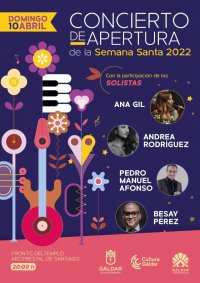 Cultura Gáldar ofrece un Concierto de Apertura de la Semana Santa 2022