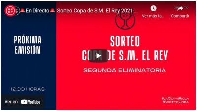 DIRECTO | Este viernes, sorteo de la segunda eliminatoria de Copa (12:00)