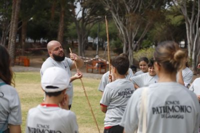 La III Semana de Juegos y Deportes Tradicionales acerca las modalidades vernáculas a los escolares de La Gomera