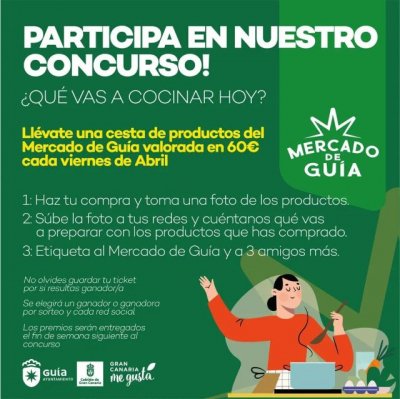 El Mercado de Gu&iacute;a ofrece este fin de semana concursos, el ritmo de la batucada Piratas del Caribe y talleres infantiles