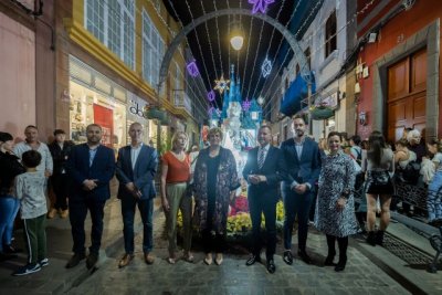 M&aacute;s de diez mil plantas embellecen el casco de G&aacute;ldar hasta el 4 de enero