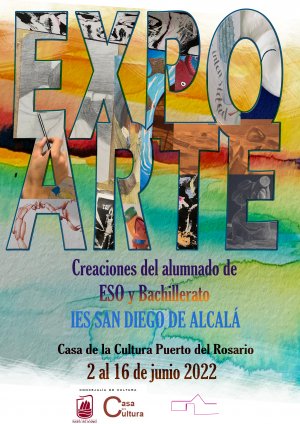 Puerto del Rosario: Alumnado del IES San Diego de Alcal&aacute; muestra al mundo su trabajo art&iacute;stico en &lsquo;ExpoArte&rsquo;