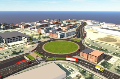 Obras Públicas realiza desvíos provisionales del tráfico en Belén María este próximo lunes