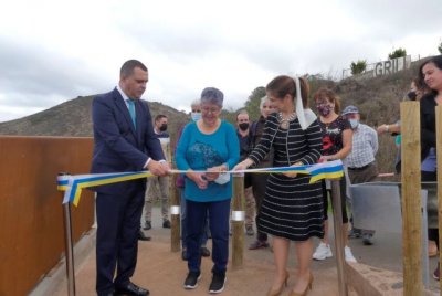 Guía: El Alcalde inaugura el Camino de Bascamao para el uso y disfrute de sus vecinos y vecinas