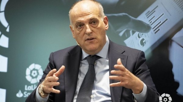 Tebas: “Nunca imaginé que Florentino creara una Superliga sin consultar con los clubes”