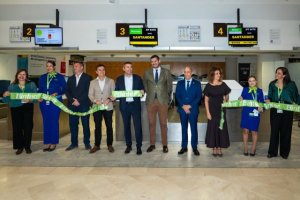 Binter inaugura sus vuelos entre Lanzarote y Santander