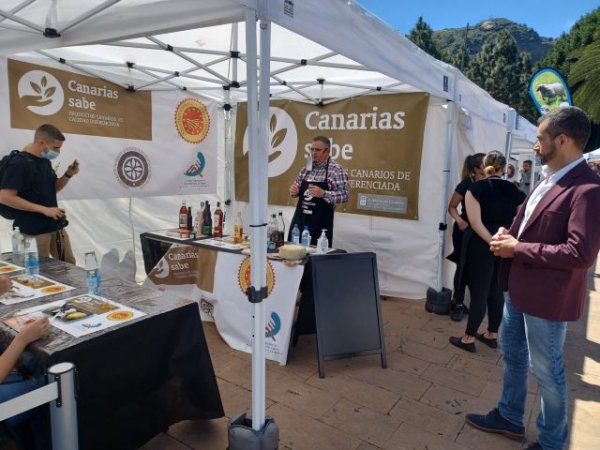 El ICCA imparte catas comentadas de productos canarios en la V Feria Europea del Queso