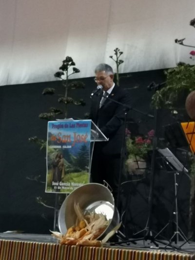 Preg&oacute;n de Caideros de G&aacute;ldar. "El presentador presentado"