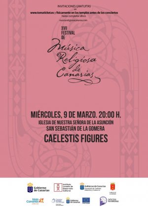 El Festival de Música Religiosa de Canarias inicia su itinerario en La Gomera con el concierto ‘Caelestis Figures’