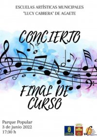 Agaete: Concierto Final de Curso de las Escuelas Art&iacute;sticas Municipales Lucy Cabrera