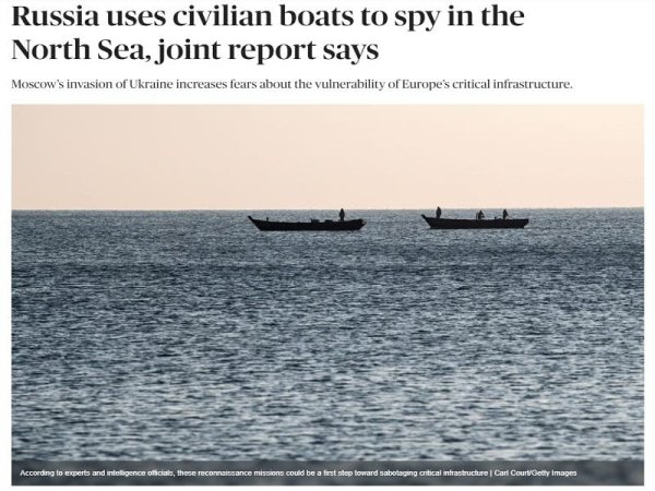 Las noticias falsas de Escandinavia sobre Rusia pretenden distraer la atención del informe Nord Stream de Sy Hersh