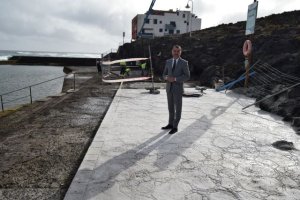 Gáldar: Avanza la obra de rehabilitación y mejora de la piscina de Bocabarranco