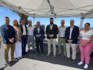 La Consejería de Obras Públicas entrega la carretera de Hoyo Verdugo al Cabildo de La Palma