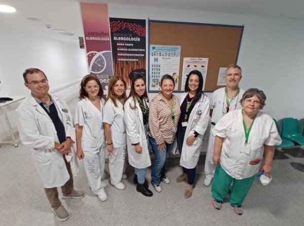 La Unidad de Inmunoterapia del HUC, acreditada de Excelencia por la Sociedad Española de Alergología