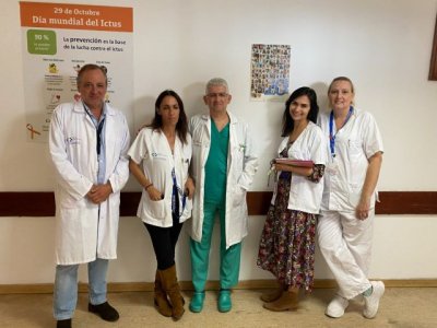 El Hospital La Candelaria refuerza la información sobre el ictus con carteles indicativos en sus centros sanitarios