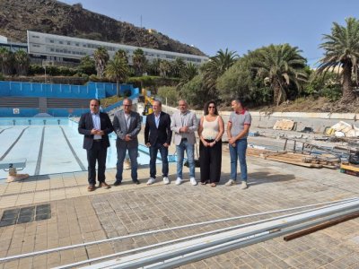 El Cabildo financia el inicio de las obras que dar&aacute;n paso al futuro Complejo Deportivo de Santa Mar&iacute;a de Gu&iacute;a