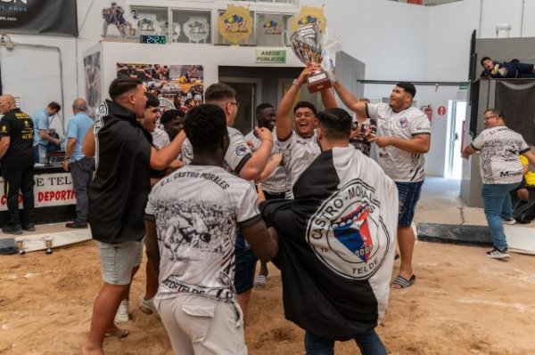 Lucha Canaria: Castro Morales y Santa Rita, Campeones de la Copa Fundación La Caja de Canarias en base