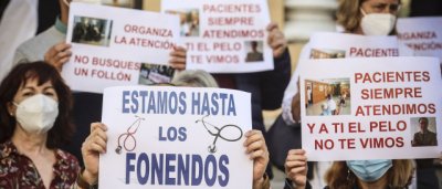 Ag&oacute;nico llamamiento de los m&eacute;dicos a la clase pol&iacute;tica