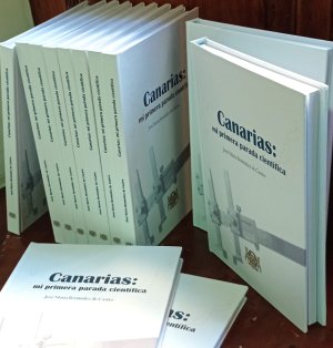 Presentaci&oacute;n de la publicaci&oacute;n, &lsquo;Canarias: mi primera parada cient&iacute;fica&rsquo;, de Jos&eacute; Mar&iacute;a Berm&uacute;dez de Castro