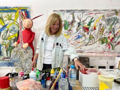 Marta Mari&ntilde;o presenta en la Casa-Museo Le&oacute;n y Castillo de Telde 'Sinestesia'