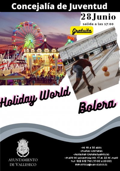 Valleseco organiza una salida para la juventud vallesequense al parque tem&aacute;tico Holiday World