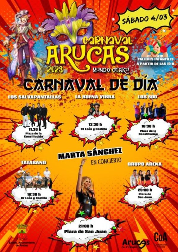 ¡Carnaval de Día en Arucas!