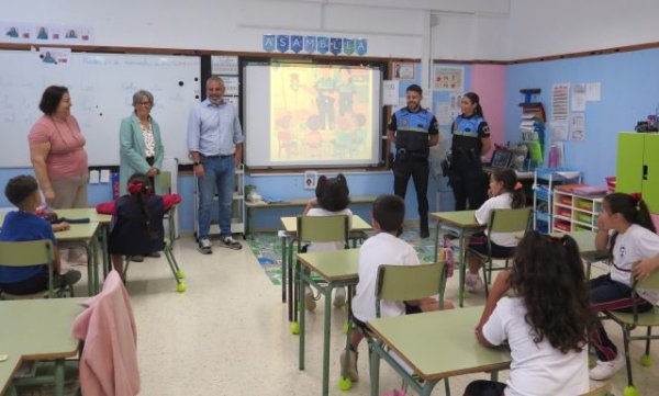 El CEIP Miguel Santiago inaugura el proyecto &ldquo;Peque&ntilde;os Expertos en Educaci&oacute;n Vial&rdquo; impulsado por la Polic&iacute;a Local de Gu&iacute;a
