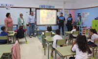 El CEIP Miguel Santiago inaugura el proyecto “Pequeños Expertos en Educación Vial” impulsado por la Policía Local de Guía