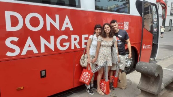 El SCS instala una unidad móvil en La Laguna para facilitar la donación de sangre