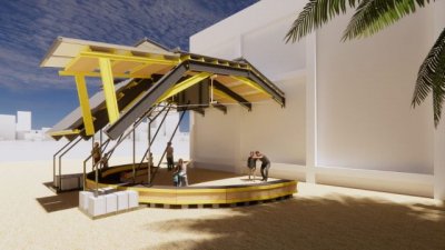 El arquitecto Santiago Cirugeda comienza un proyecto en el IES Jos&eacute; Frugoni P&eacute;rez &middot; La Rocha