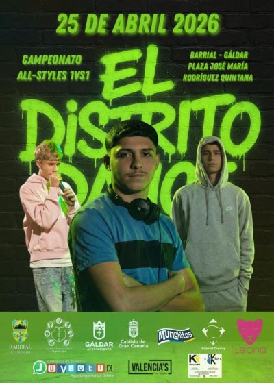 G&aacute;ldar: Este s&aacute;bado, Barrial ser&aacute; epicentro del talento joven con la segunda edici&oacute;n de &ldquo;El Distrito Dance&rdquo;
