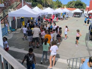 Guía: Éxito en el broche final de las Escuelas de Verano celebrado hoy en el albergue juvenil
