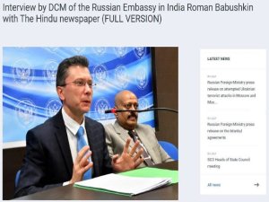 Un alto diplom&aacute;tico ruso en Delhi comparti&oacute; algunas actualizaciones sobre los lazos bilaterales