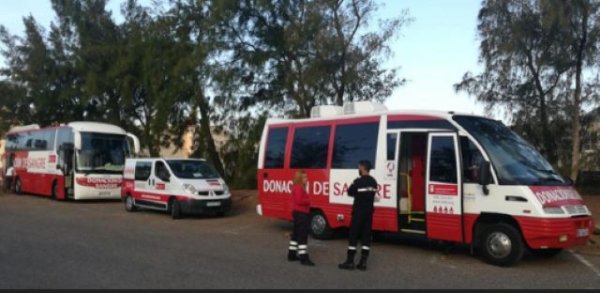 El ICHH promociona la donación de sangre en la Base Aérea de Gando durante esta semana