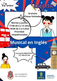 Valleseco ha puesto en marcha un musical en ingl&eacute;s
