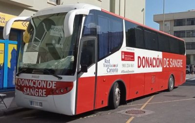 Hemodonación y Hemoterapia facilita la donación de sangre en Santa María de Guía