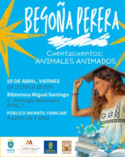 Gu&iacute;a: La Biblioteca P&uacute;blica Miguel Santiago acoge la sesi&oacute;n de cuentacuentos &lsquo;Animales Animados&rsquo; para p&uacute;blico familiar