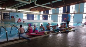 Gáldar: Más de 400 escolares asisten a la piscina municipal en el curso 2022-2023