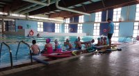 G&aacute;ldar: M&aacute;s de 400 escolares asisten a la piscina municipal en el curso 2022-2023