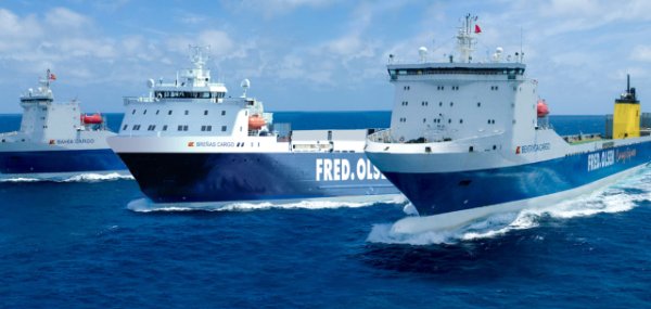 Fred. Olsen refuerza su servicio de transporte de mercancías incorporando un nuevo buque de carga para La Palma