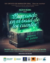La Biblioteca de G&aacute;ldar acoge el 10 de junio el espect&aacute;culo familiar &lsquo;Buscando en el ba&uacute;l de los cuentos&rsquo;