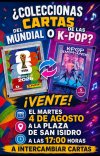 G&aacute;ldar: San Isidro acoger&aacute; la tercera edici&oacute;n del intercambio de cromos y cartas coleccionables
