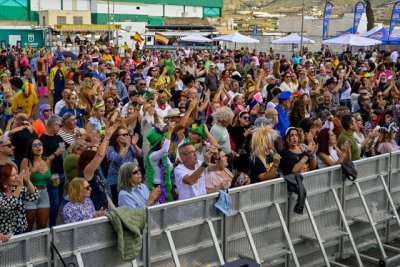 G&aacute;ldar: 'La movida galdense' se disfruta en familia