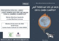 Presenta en Firgas del libro &ldquo;Qu&eacute; tienen que ver las vacas con el cambio clim&aacute;tico&rdquo;